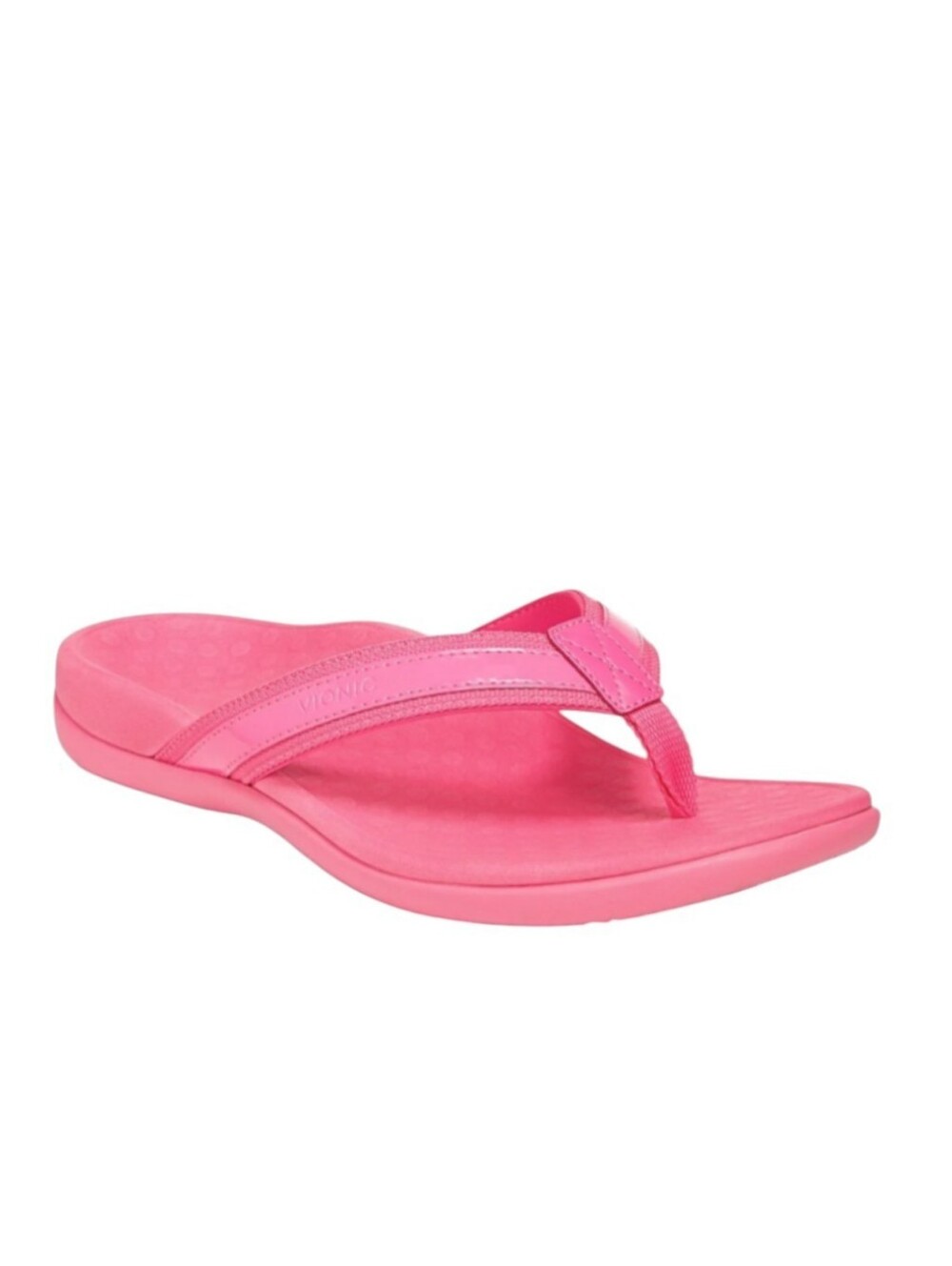 Vionic Pink Tide Orthotic Thong Sandals Flip Flops Arch Support Women's 11